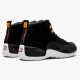 Nike Air Jordan 12 Retro Reverse Taxi AJ Shoes