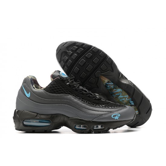 Corteiz x Nike Air Max 95 TT (M) Aegean Storm Grey Black Shoes FB2709-002