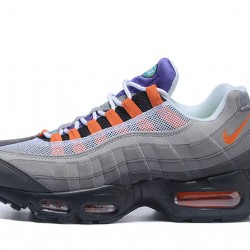 Nike Air Max 95 OG QS (W/M) Blacksafety Orangevolt Shoes 810374-078