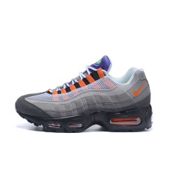 Nike Air Max 95 OG QS (W/M) Blacksafety Orangevolt Shoes 810374-078