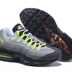 Nike Air Max 95 OG QS (W/M) Blacksafety Orangevolt Shoes 810374-078