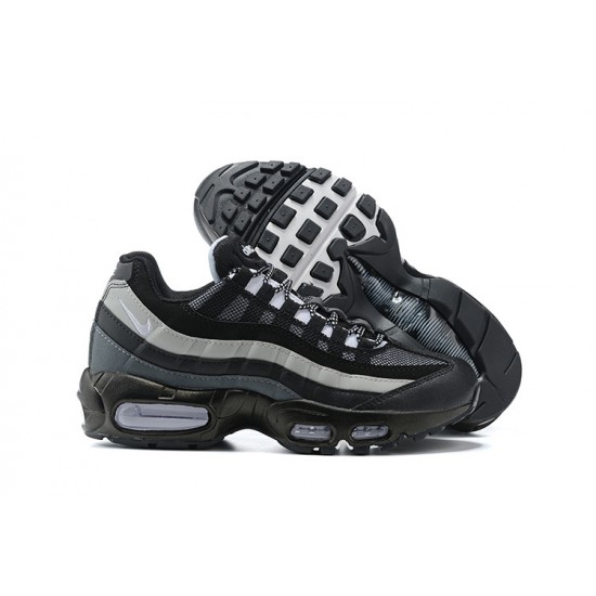 Nike Air Max 95 TT (M) Black White and Grey Shoes 