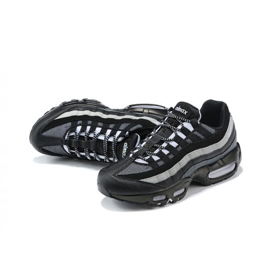 Nike Air Max 95 TT (M) Black White and Grey Shoes 