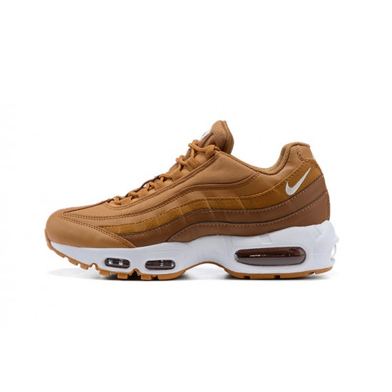 Nike Air Max 95 TT (M) Brown and White Shoes 