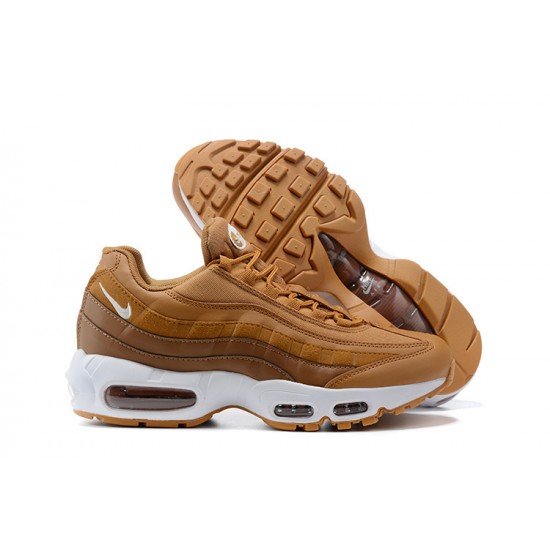 Nike Air Max 95 TT (M) Brown and White Shoes 