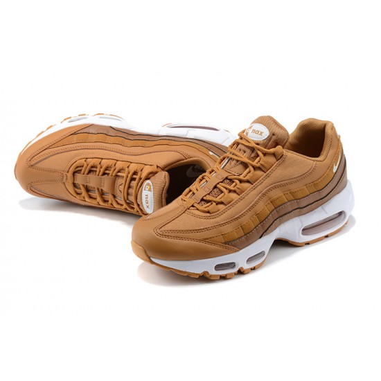 Nike Air Max 95 TT (M) Brown and White Shoes 