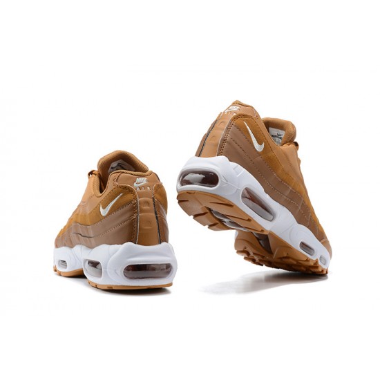 Nike Air Max 95 TT (M) Brown and White Shoes 