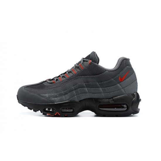 Nike Air Max 95 TT (M) Grey Red and Black Shoes