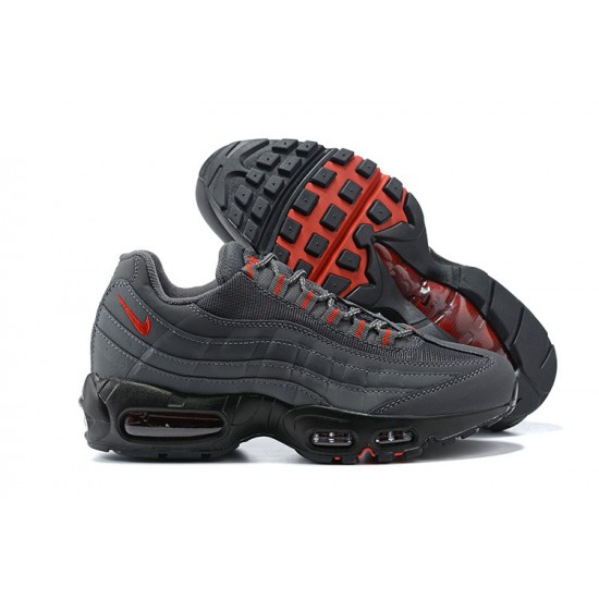 Nike Air Max 95 TT (M) Grey Red and Black Shoes