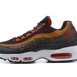 Nike Air Max 95 TT (M) Grey Red and Brown Shoes 