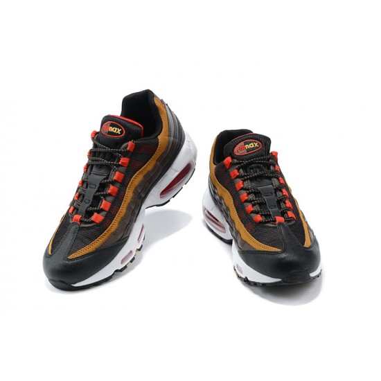 Nike Air Max 95 TT (M) Grey Red and Brown Shoes 