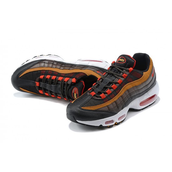 Nike Air Max 95 TT (M) Grey Red and Brown Shoes 