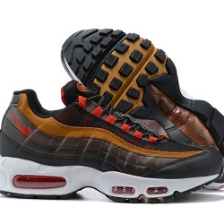 Nike Air Max 95 TT (M) Grey Red and Brown Shoes 