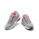 Nike Air Max 95 TT (M) Grey White and Red Shoes 