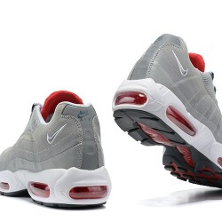 Nike Air Max 95 TT (M) Grey White and Red Shoes 