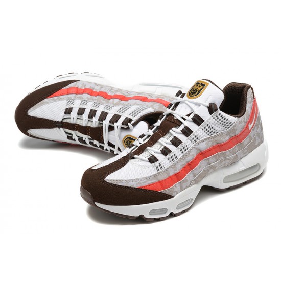 Nike Air Max 95 TT (M) Social FC Grey Red Shoes DQ9016-001