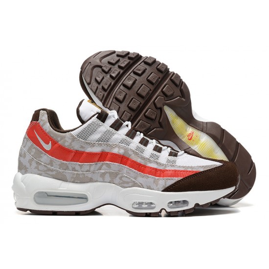 Nike Air Max 95 TT (M) Social FC Grey Red Shoes DQ9016-001