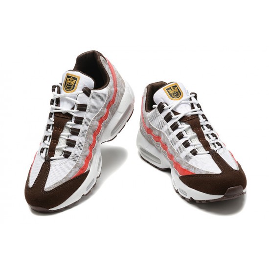 Nike Air Max 95 TT (M) Social FC Grey Red Shoes DQ9016-001