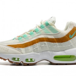 Nike Air Max 95 TT (M) White  Green Brown Shoes CZ0154-100 