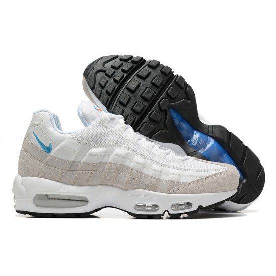 Nike Air Max 95 TT (M) White Blue Shoes DJ9981-100