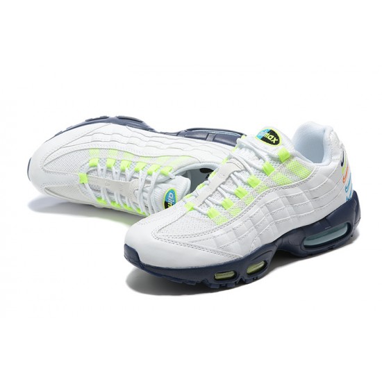 Nike Air Max 95 TT (M) White Blue Shoes DX1819-100