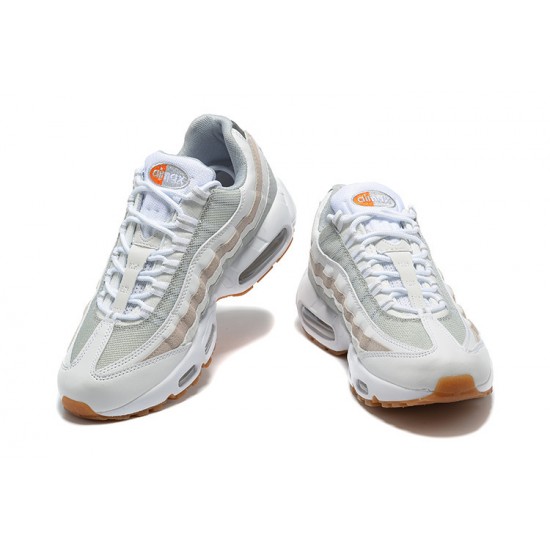 Nike Air Max 95 TT (M) White Grey and Orange Shoes DM0011-100 