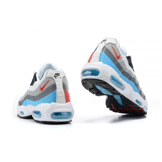 Nike Air Max 95 TT (M) White Red Black Shoes CV6971-100