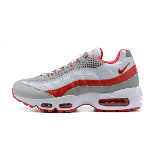 Nike Air Max 95 TT (M) White Red and Grey Shoes