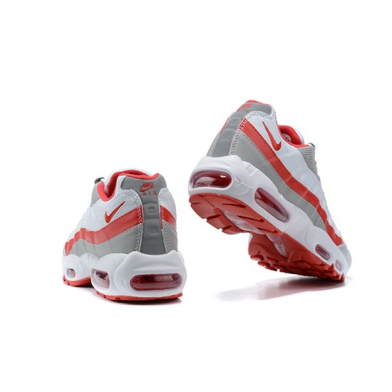 Nike Air Max 95 TT (M) White Red and Grey Shoes