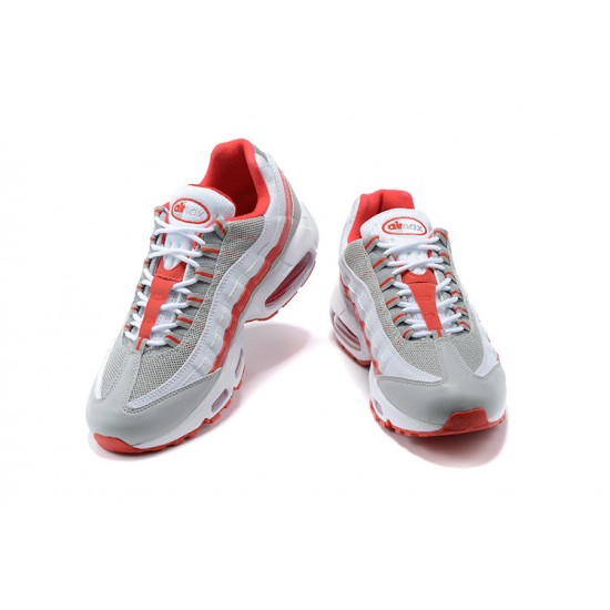 Nike Air Max 95 TT (M) White Red and Grey Shoes