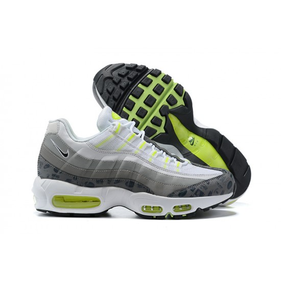 Nike Air Max 95 TT (M) White and Grey Shoes