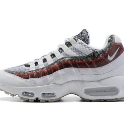 Nike Air Max 95 TT (M) White and Red Shoes