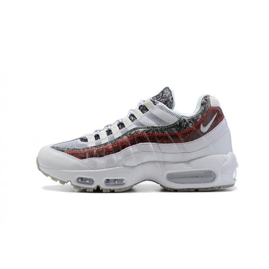 Nike Air Max 95 TT (M) White and Red Shoes