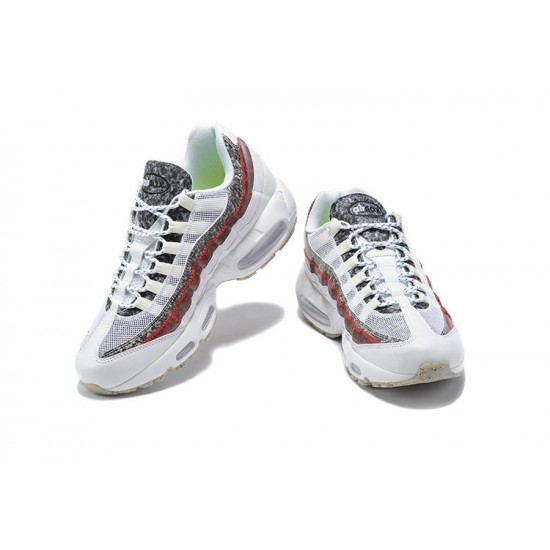 Nike Air Max 95 TT (M) White and Red Shoes