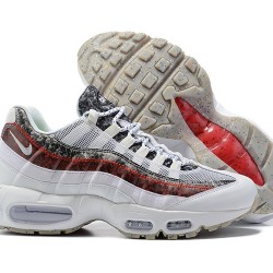 Nike Air Max 95 TT (M) White and Red Shoes