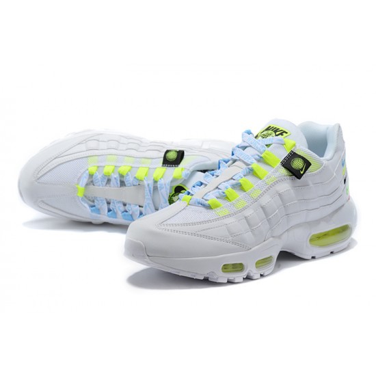 Nike Air Max 95 TT (W M) Worldwide White Yellow Shoes CV9030-100