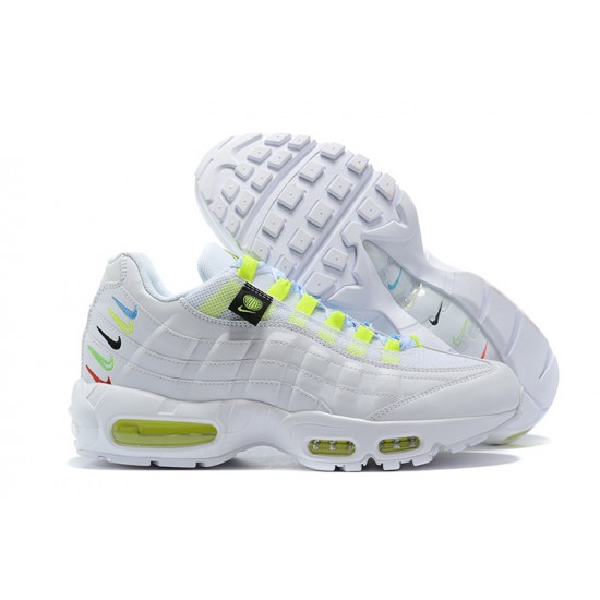 Nike Air Max 95 TT (W M) Worldwide White Yellow Shoes CV9030-100