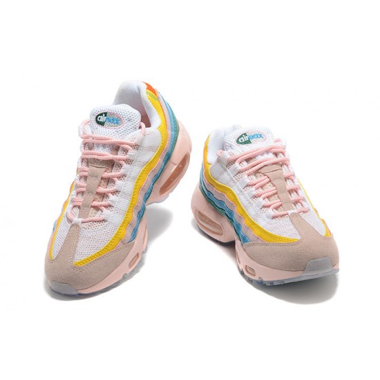 Nike Air Max 95 TT (W) Yellow Pink White Shoes DQ9323-200