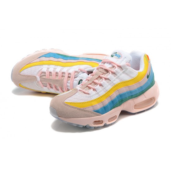 Nike Air Max 95 TT (W) Yellow Pink White Shoes DQ9323-200