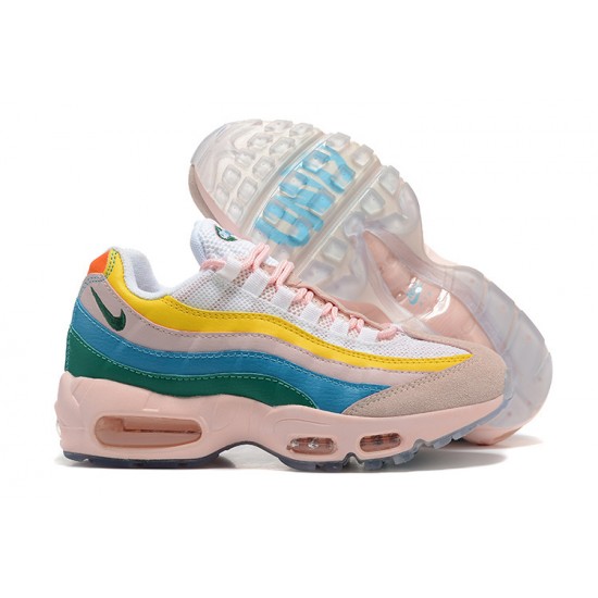 Nike Air Max 95 TT (W) Yellow Pink White Shoes DQ9323-200