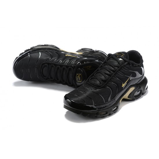 Nike Air Max Plus Tn (M) Black Gold 852630-001 Shoes