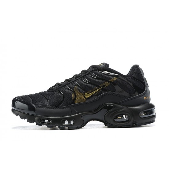 Nike Air Max Plus Tn (M) Black Gold Shoes