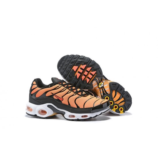 Nike Air Max Plus Tn (M) Black Orange BQ4629-001 Shoes