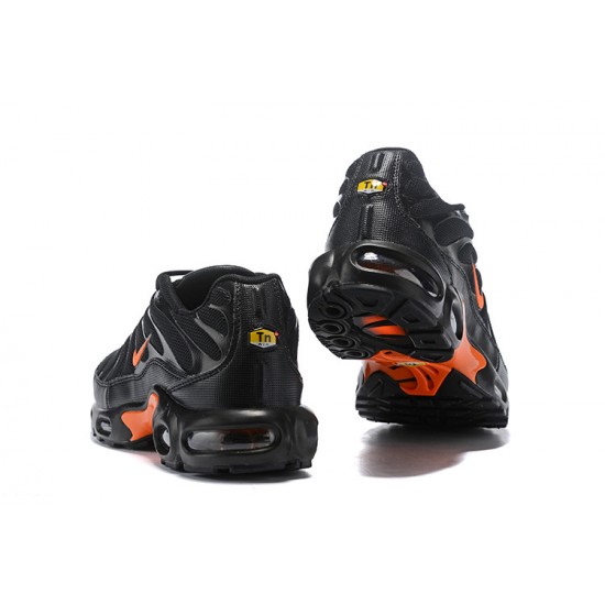 Nike Air Max Plus Tn (M) Black Orange Shoes