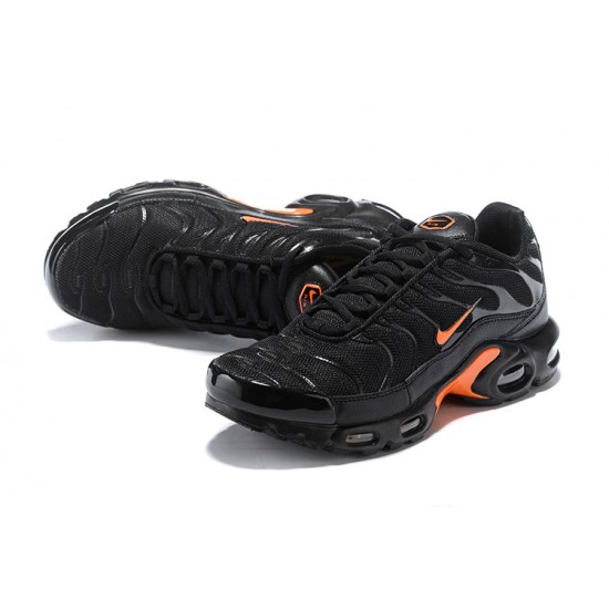 Nike Air Max Plus Tn (M) Black Orange Shoes