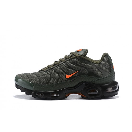 Nike Air Max Plus Tn (M) Green Orange Shoes