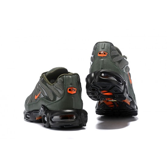 Nike Air Max Plus Tn (M) Green Orange Shoes