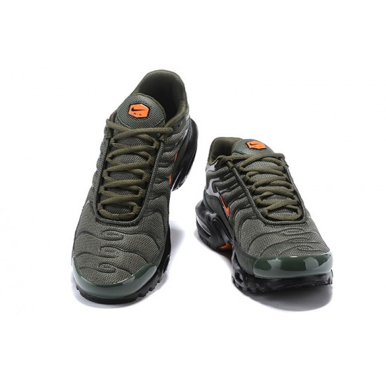 Nike Air Max Plus Tn (M) Green Orange Shoes