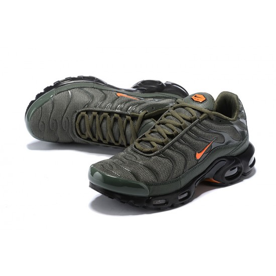 Nike Air Max Plus Tn (M) Green Orange Shoes