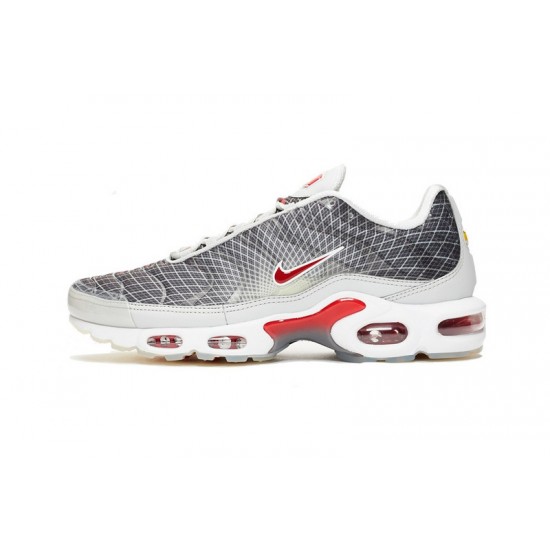 Nike Air Max Plus Tn (M) Grey and White Shoes